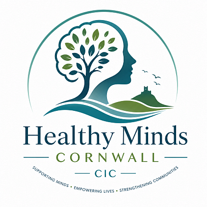 Healthy minds cornwall logo